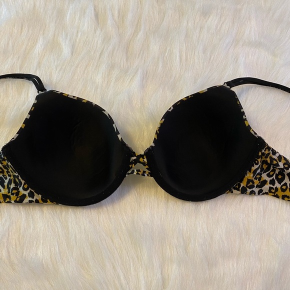 Vintage Victoria’s Secret Size 32D Leopard Bra - Picture 7 of 9
